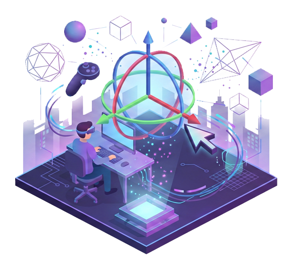 3D Visualization illustration